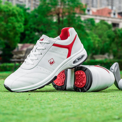 Men Golf Shoes Casual Breathable Waterproof Non-slip Golf Outdoor Training Shoes