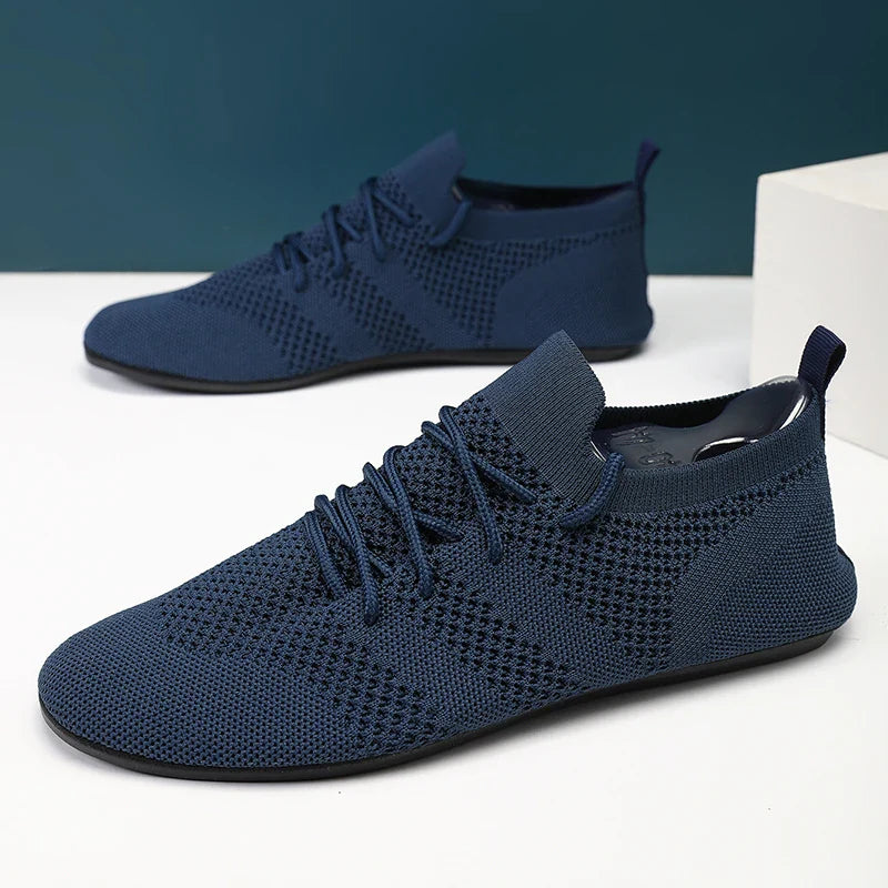 Male Summer Driving Shoes Flat Breathable Fashion Walking Shoes Mens High Quality Mesh Comfortable Soft Sole Casual Loafers