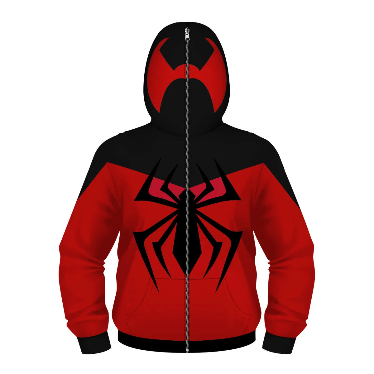 New AnimeSpider Man Iron Man Hoodie Kids Superhero Cosplay Jacket Boys Girls Zipper Star Wars Sweatshirt for Halloween Party