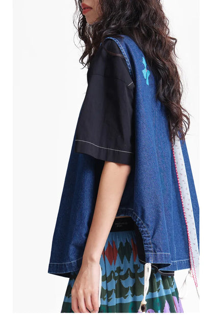A-line Skirt 2026 Spring New Elastic Waist Colorful Floral Print Pleated Commuter Retro Style Skirt For Women 3ELC20607
