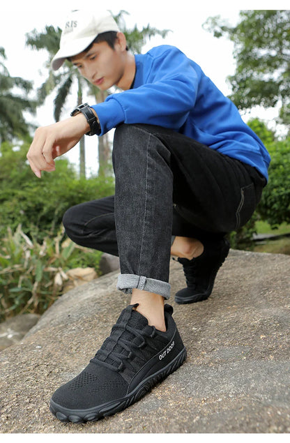 New Hiking Shoes, Plus Size, Couple Outdoor Sports Shoes, Wide Palm, Wide Last Shoes, Barefoot Casual Shoes, Indoor Yoga Fitness