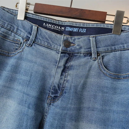 Large Size Jeans Women's Ankle-Length Pants