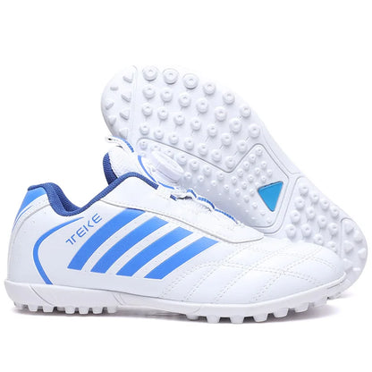 New Kids Soccer Shoes School Football Boots Boys Girls Cleats Grass Sneakers Child Outdoor Athletic Training Sports Footwear