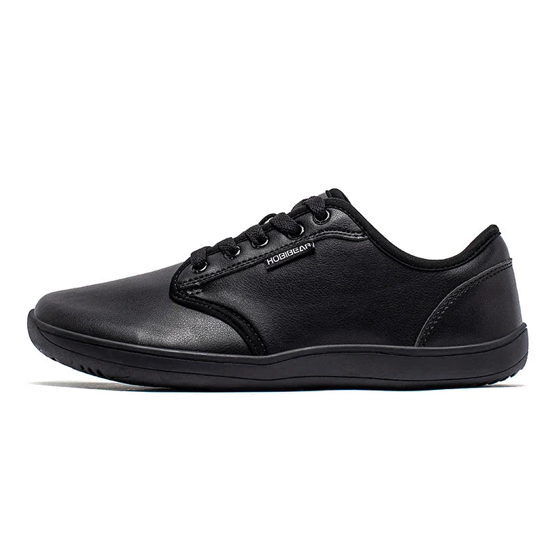Unisex Wide Barefoot Shoes Women Men Zero Drop Minimalist Sneakers Artificial Leather Trail Walking Shoes