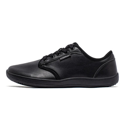 Unisex Wide Barefoot Shoes Women Men Zero Drop Minimalist Sneakers Artificial Leather Trail Walking Shoes
