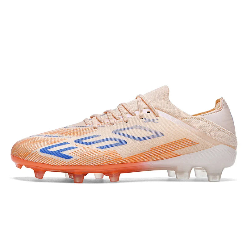 F50+ High Quality Mens Football Boots Boys Training Studded Fast Soccer Cleats Outdoor Non Slip Football Shoes Chuteira Campo