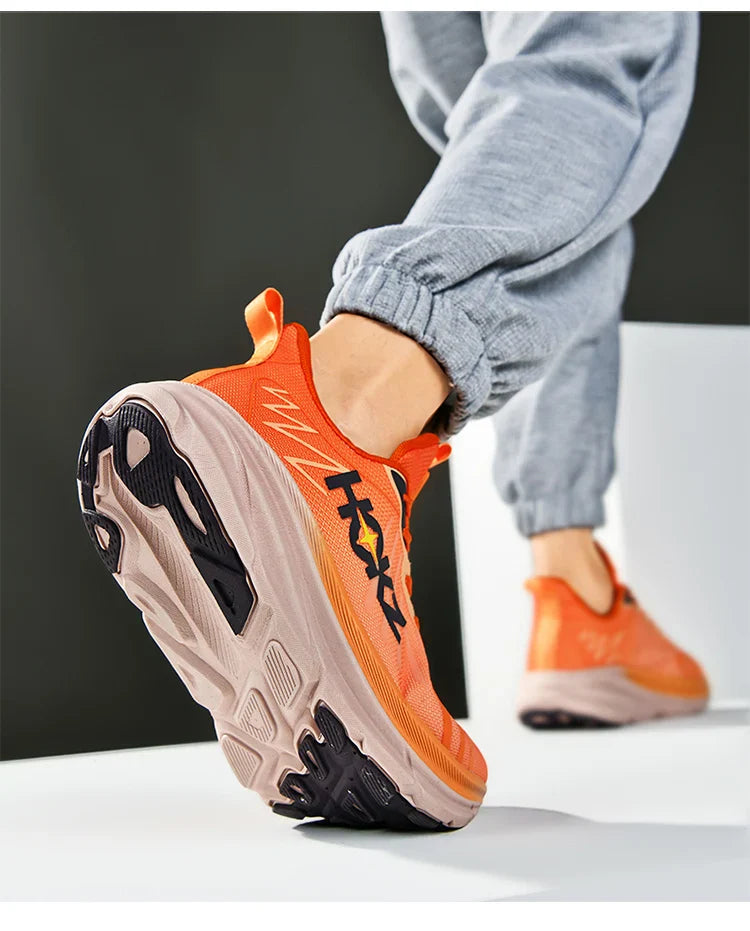 Tênis de Corrida Masculino com Placa de Carbono e Amortecimento de Ar, Tênis Esportivo Feminino Macio e Robusto, Sapatos Casuais para o Dia a Dia e Caminhada ao Ar Livre