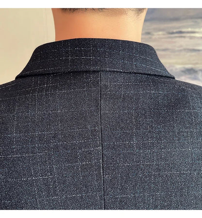 Traje De Boda De Alta Calidad Para Hombre, Traje Profesional De Negocios A La Moda, Chaleco Y Pantalones, Conjunto De 3/2 Piezas