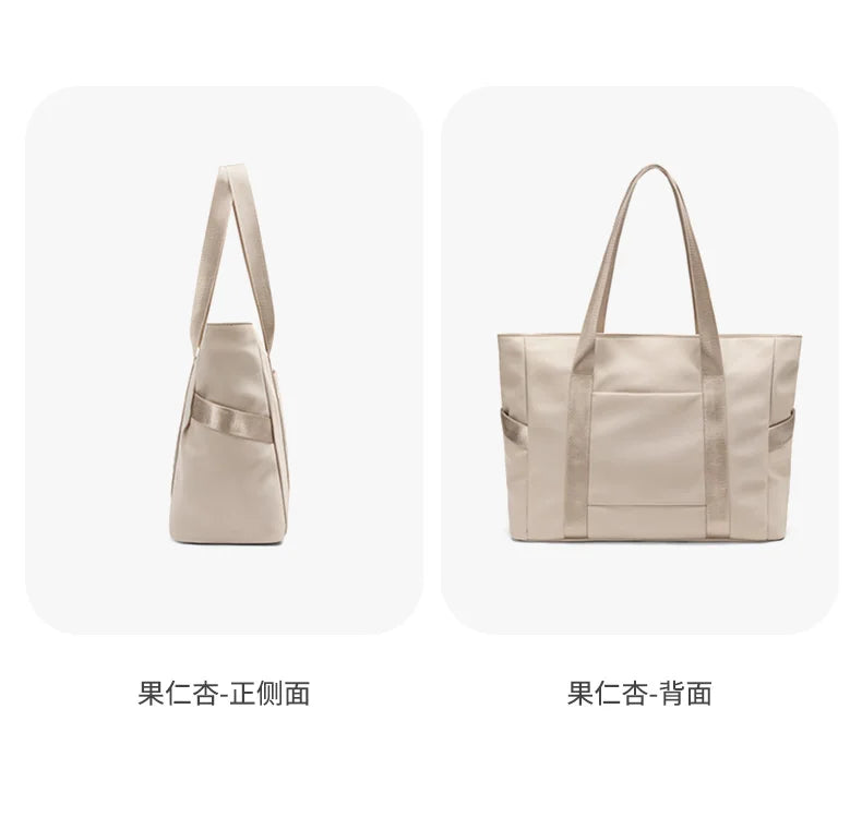 Designer Luxury Women's Bag Shoulder Bags For Work 14 Inches Commuter Bag With Zipper Compartments Large Capacity Tote Bag