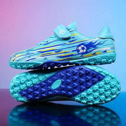 New Kids Professional Soccer Shoes Cleats TF Indoor Men Football Field Boots Original Football Society Shoes Grass Training Fast