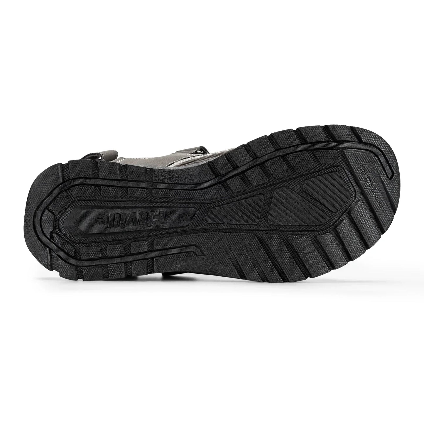 FitVille Mens Sandal Wide Toe Box Walking Athletic Sandals For Men With Arch Support Cushion Slip-Resistant Beach Sandals