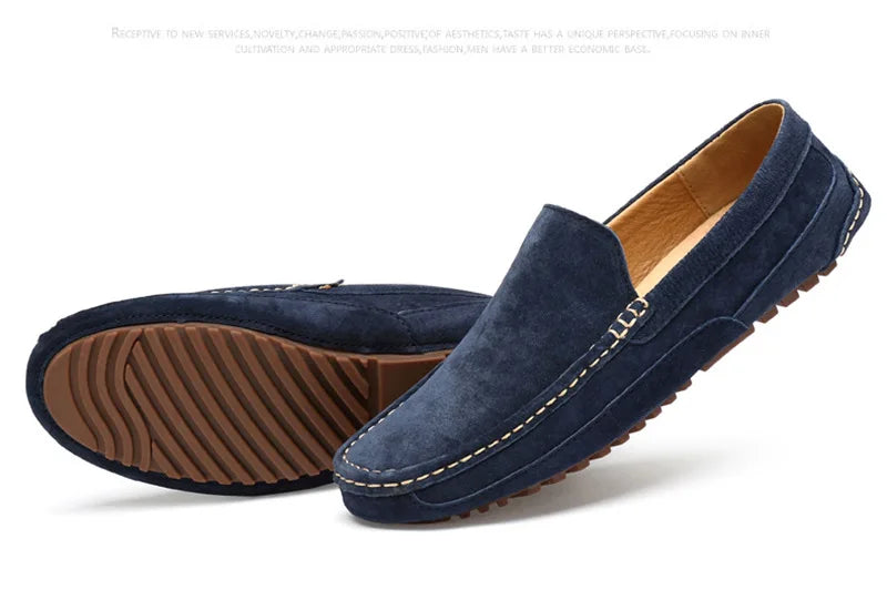 Leather Man Loafers Luxury 2022 Casual Shoes For Men Boat Shoes Handmade Men Slipon Driving Shoes Male Moccasins Zapatos