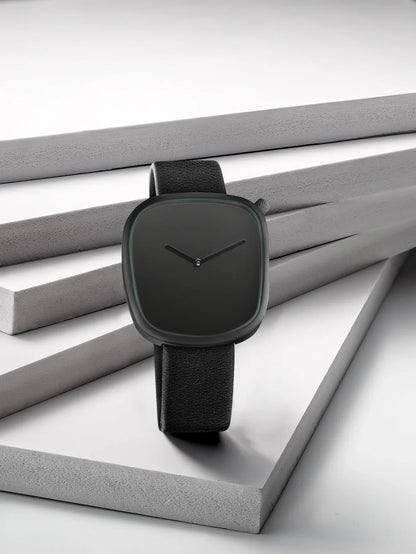 Watch Minimalist Men's Square Fashion Ultra thin Watch Minimalist Women's High Quality Elegant Quartz Watch Clock Gift