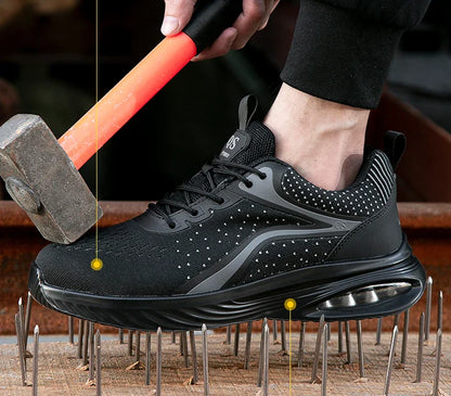 Men's safety shoes, puncture resistant work shoes, women's fashionable safety shoes, protective shoes