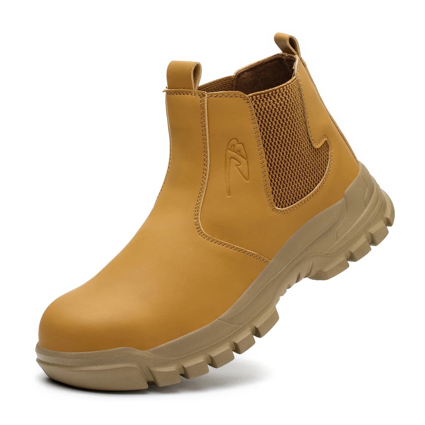 Steel Toe Safety Boots Men Waterproof Work Boots Anti-smash Anti-Puncture Safety Shoes Indestructible Shoes Botas Para Hombre