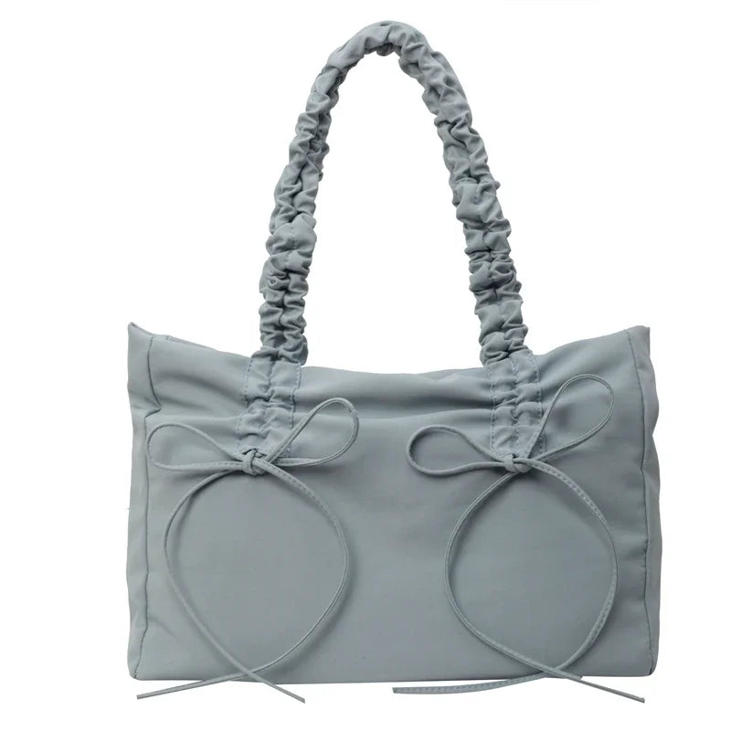 Solid Color Nylon Casual Shoulder Bags Large Capacity High Quality Versatile Crossbody Bags for Women 2025 Fashion Hot Sale