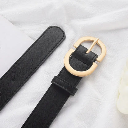1pcs Women's Belt Simple Fashionable Needle Buckle Belt Casual Versatile Korean PU Leather Belt With Pants Jeans Belt Lady Belts