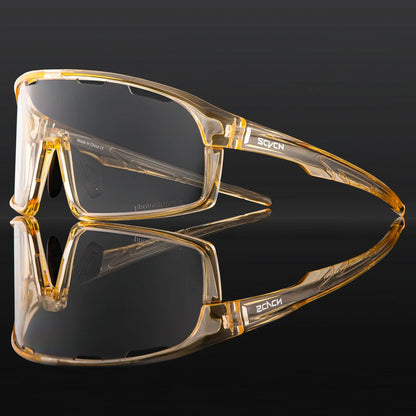Photochromic Cycling Sunglasses Cycling Glasses UV400 Bicycle Eyewear Sports MTB Outdoor Bike Goggles Sunglasses Eyepieces