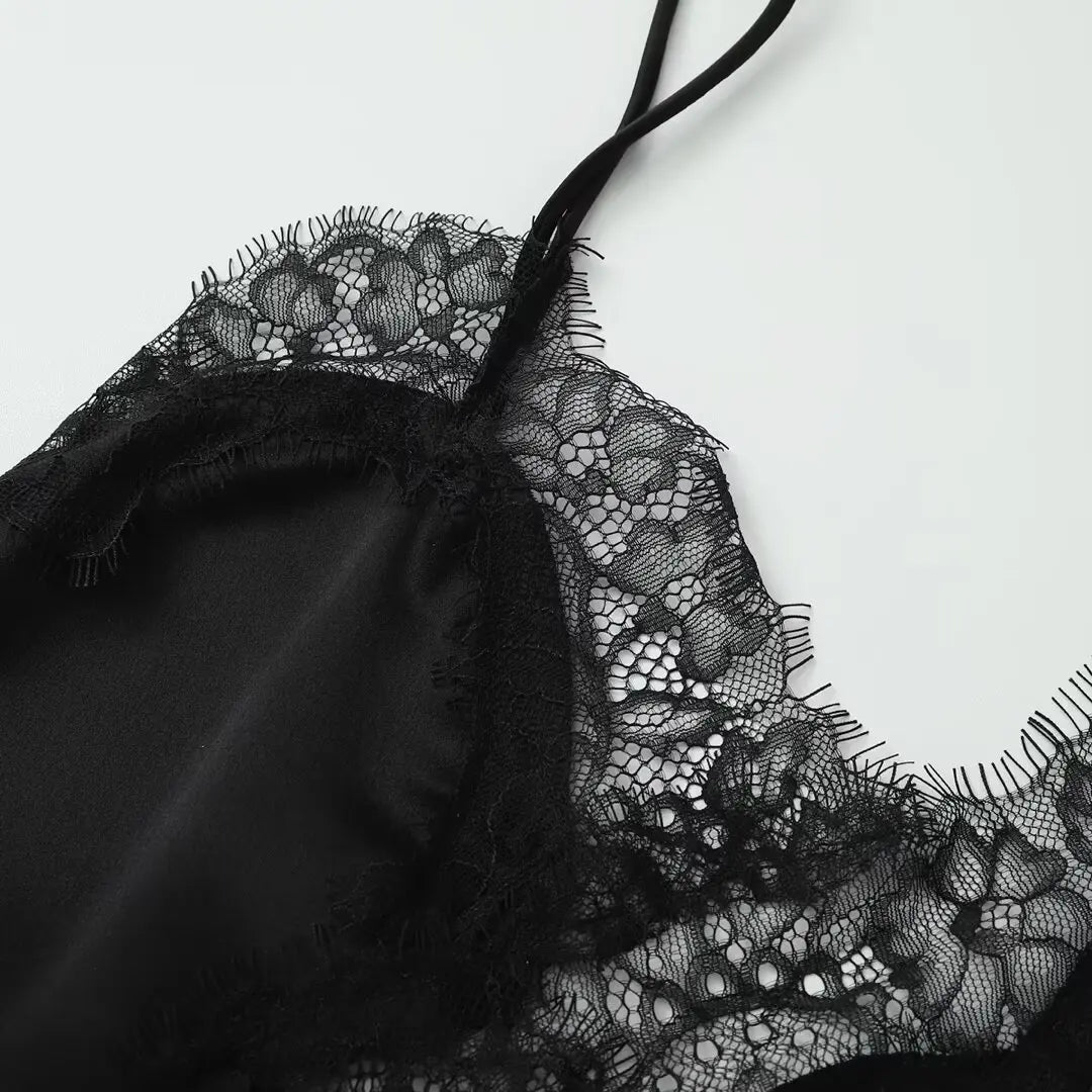2025  Lace Embellished Sleeveless Tops For Women Top Summer Camisole off Shoulder Casual Woman Tops Women's  Sexy Tank