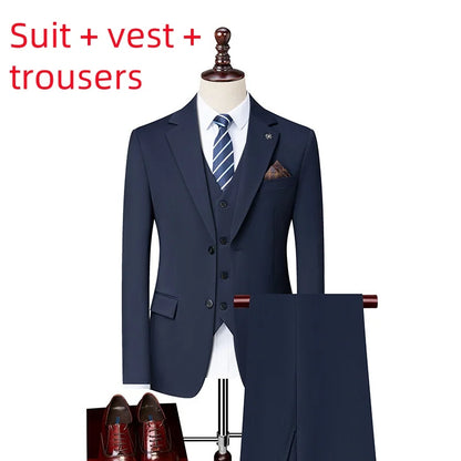 2025 High quality fashion handsome everything fashion business leisure has a single west two sets three sets