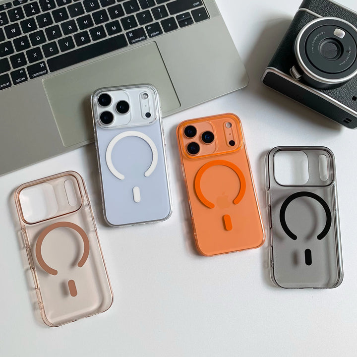 Transparent Magnetic phone Case for iPhone 17pro 17 Pro Max
