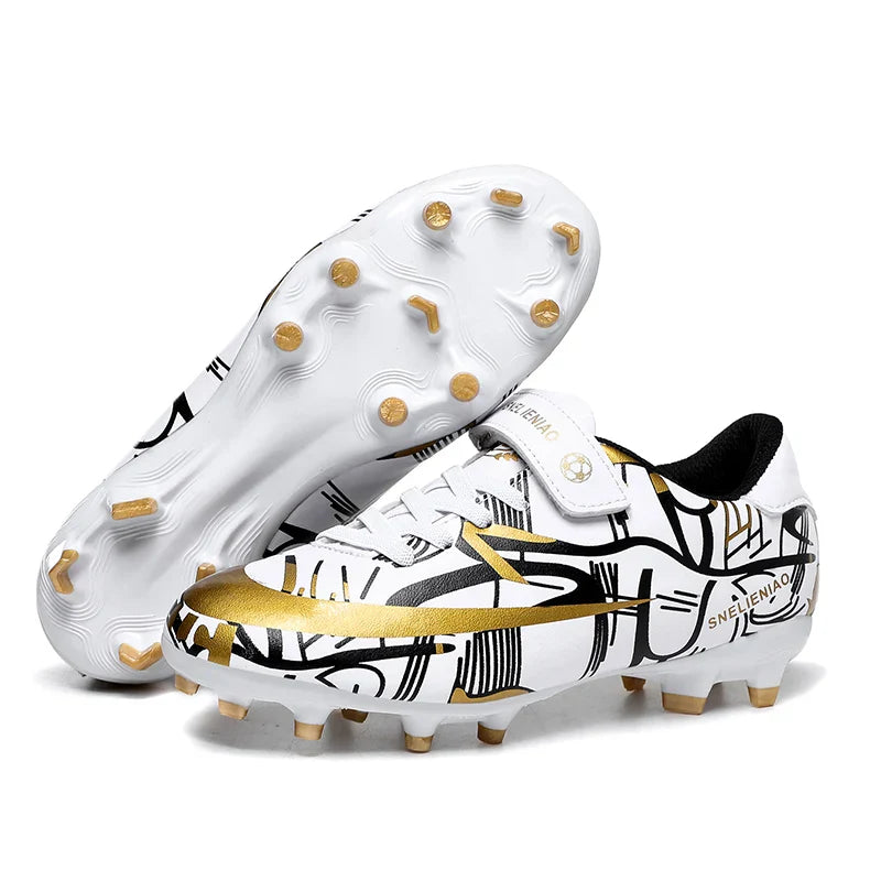 Hot TF/AG Kids Football Shoes Original Child Soccer Shoes Indoor Training Football Field Boots Children‘s Soccer Cleats Sneaker