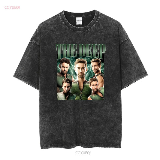 The Deep Boys T Shirt Vintage 90s Movie TV Series for long or short sleeves vintage Washed Versatile fashion streetwear Soft