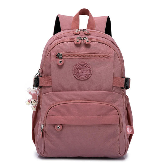 Large Nylon Waterproof Backpack Travel Rucksack for Women School Bags Mochilas Mujer Kids Girls 2026