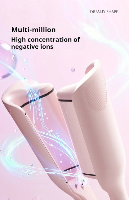 Hair Curling Iron Wand Ceramic Ionic Styling Tool for Wavy Hair Care Salon Quality 32mm Curling Iron Large Wave