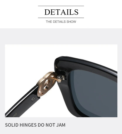 Luxury Glamour Brand Sunglasses for Women and Men Oversize Square Designer Sun Glasses Unisex Rimless Eyewear UV400