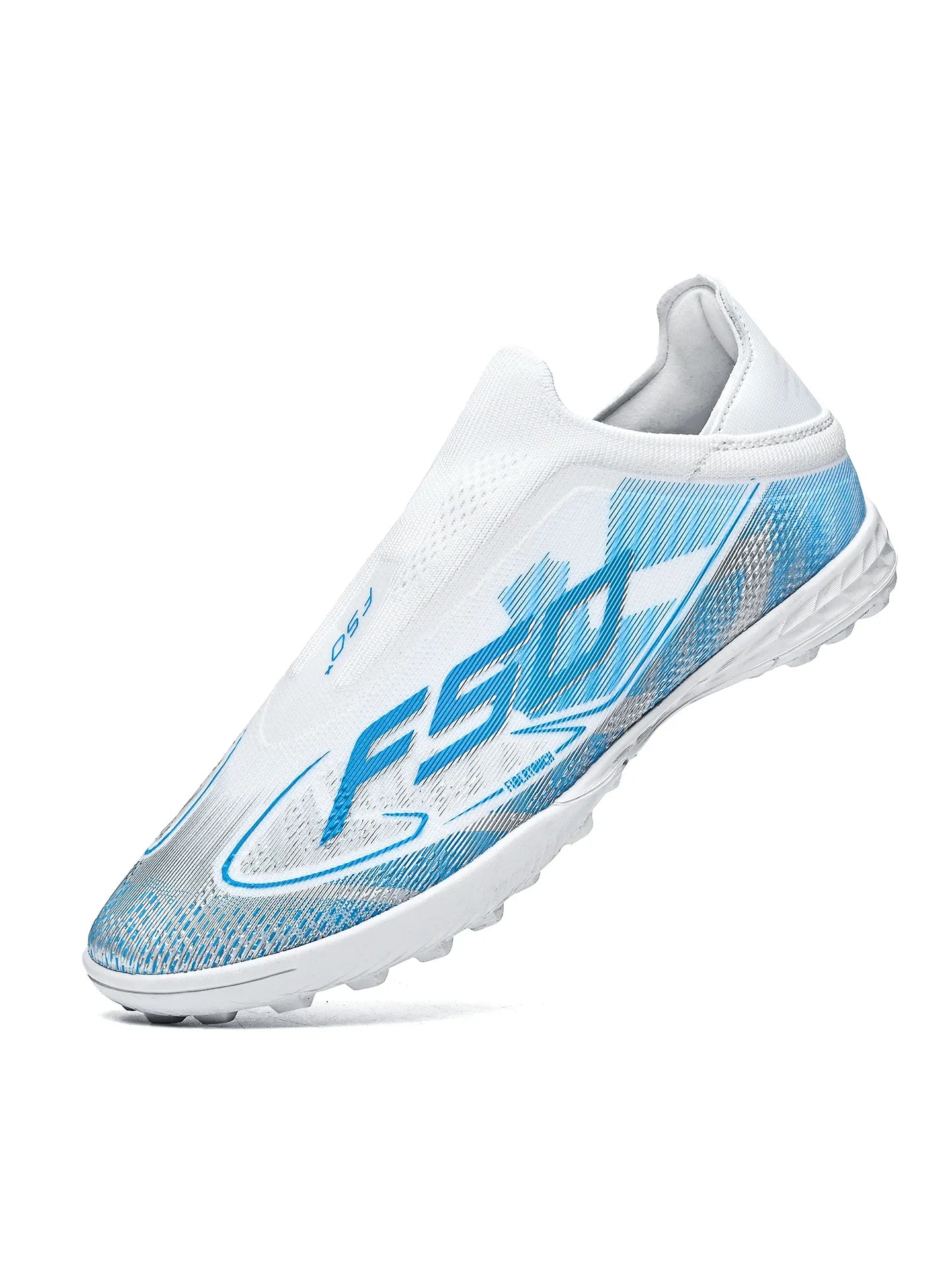 Professional TF Soccer Boots Unisex Youth Adult PU Fabric Upper Rubber Sole Non-slip Training Cleats