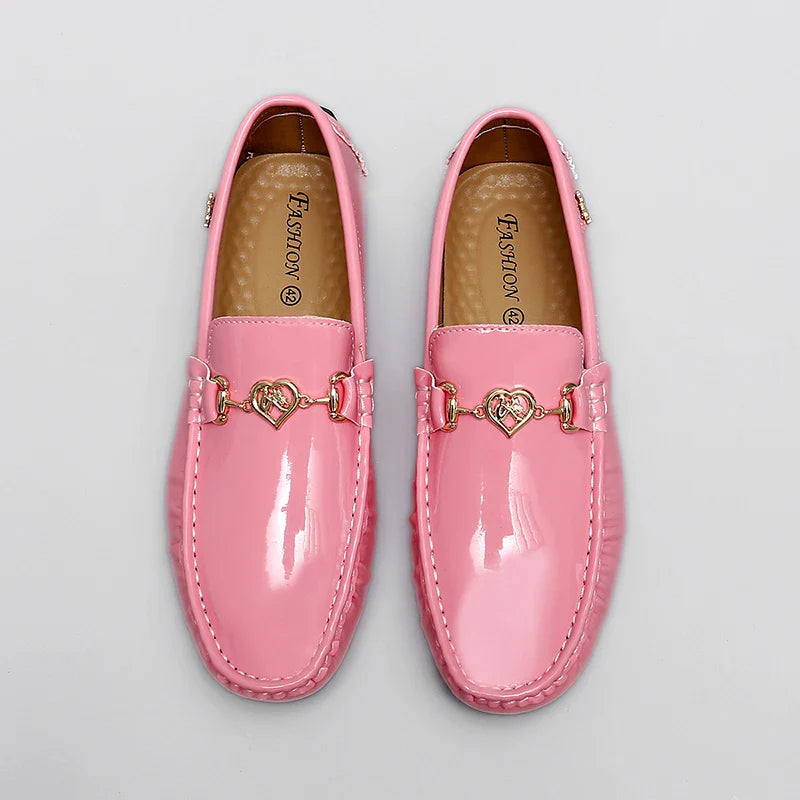 Shoes Women's 2025 New Soft Sole Slip-On Lazy Loafers Handmade Trbottomy Easiest for Match Men's Casual Driving Shoes