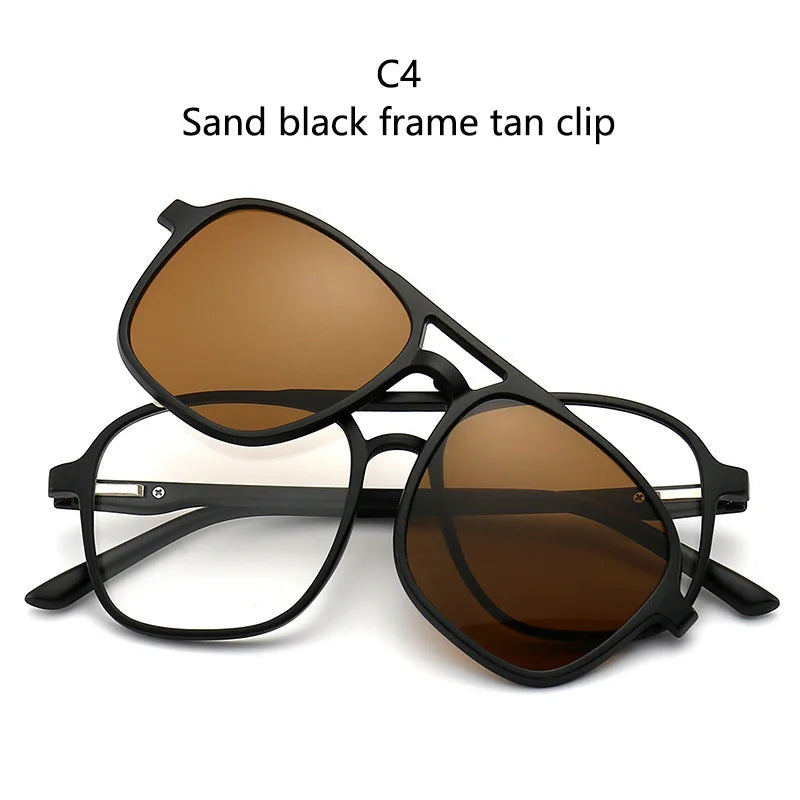 Sunglasses Frames Clip on Sun Glasses Frame Prescription Eyeglasses