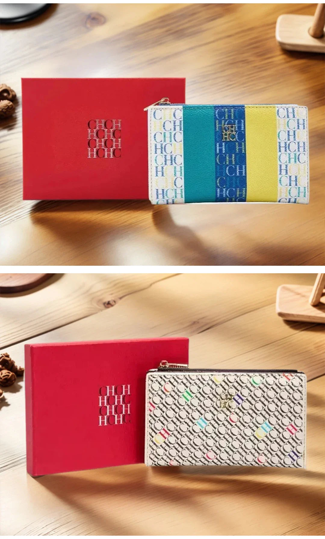 Exquisite Compact Portable High-quality Wallet High-end Feel Light Luxury Women's Cartoon Pattern Printed Wallet