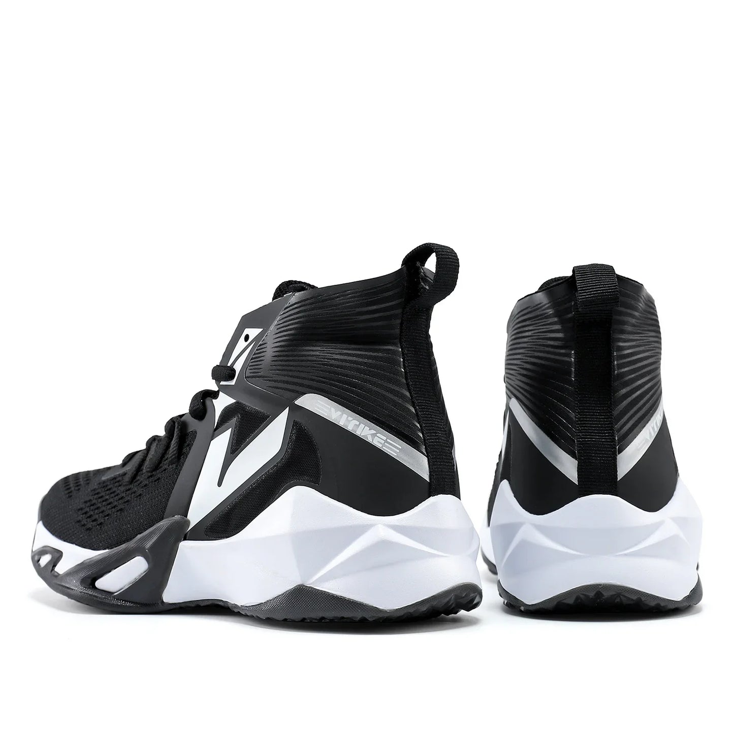 Kids Basketball Shoes Sneakers Durable  Non-Slip Running Shoes Secure for Little Kids Big Kids and
