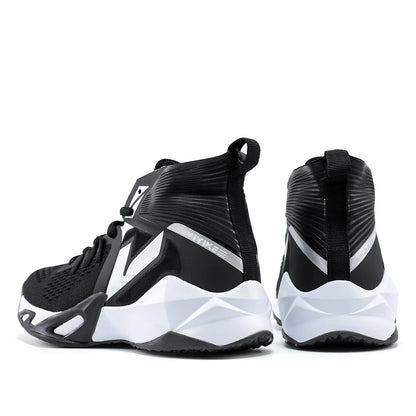 Kids Basketball Shoes Sneakers Durable  Non-Slip Running Shoes Secure for Little Kids Big Kids and
