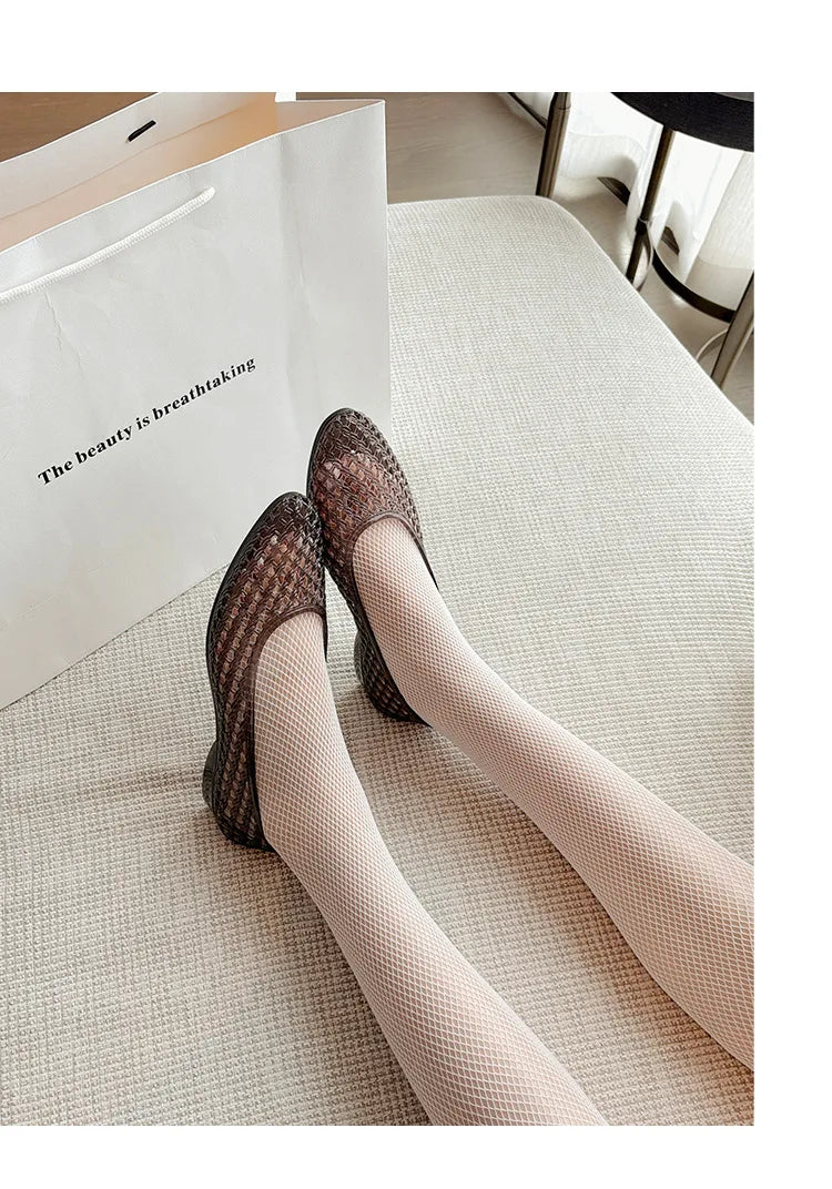 Kids'Casual Shoes Sandals Summer Princess Jelly Shoes Baotou Beach Shoes Soft soled Crystal Shoes New Style Size 35-40