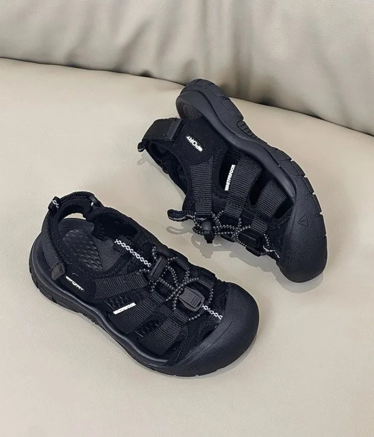 Boys Closed-Toe Sandals 2026 Summer New Arrivals Kids Casual Sneakers Non-Slip Soft Sole Beach Walking Shoes