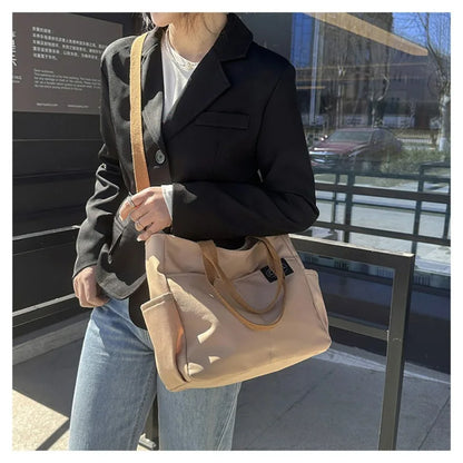 2025 New Unisex Single-Shoulder Bag, Oxford Waterproof Material, Handy Versatile Laptop Bag, Large Capacity Crossbody Bag