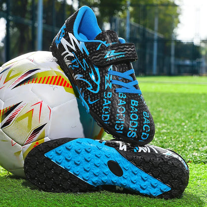 New Men Kids Football Boots Ultralight Professional Boys Match Grass Soccer Shoes Cleats Non-Slip Training Shoes Drop Shipping