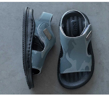 Boys' Sandals 2025Summer New Soft Soled Kid Shoe 1-16y Light Sandals for Girls Casual Beach Shoes Anti Slip Boys Shoe Sandalias