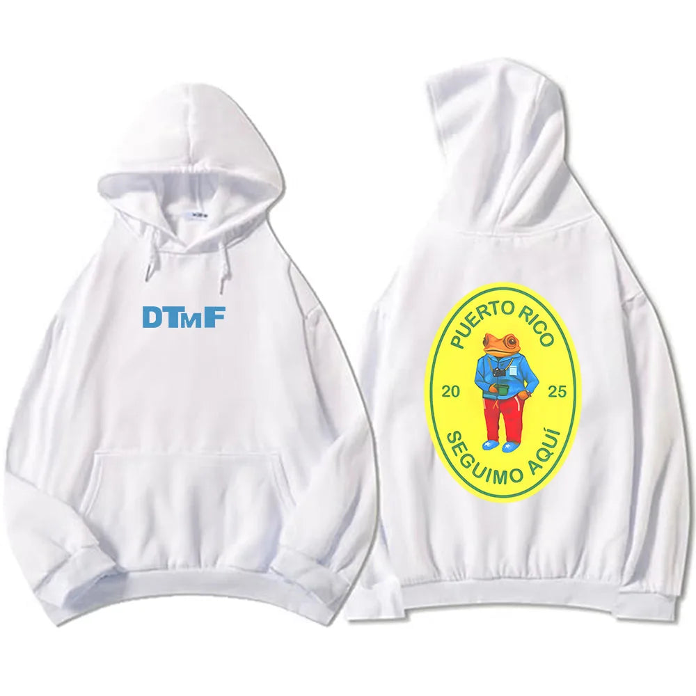 Hoodies Bad Bunny Singer Printing Sweatshirts Men Women Clothing Sudaderas Hombre Male