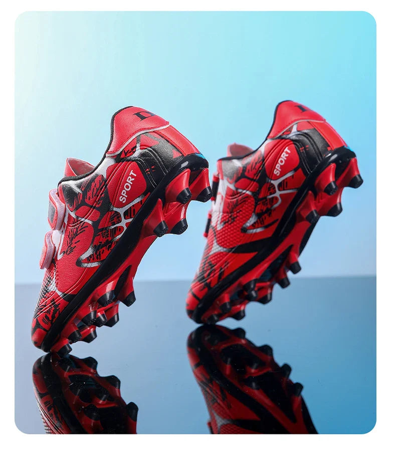 New Men Kids Non-Slip Ultralight Football Boots Professional Cleats Grass Boys Soccer Shoes Match Training Shoes Drop Shipping
