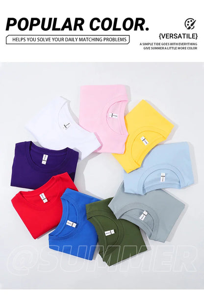 The Morning Ritual Prints Men T-Shirt Summer Breathable Cotton Loose T Shirts All-Match O-Neck Soft Unisex Top