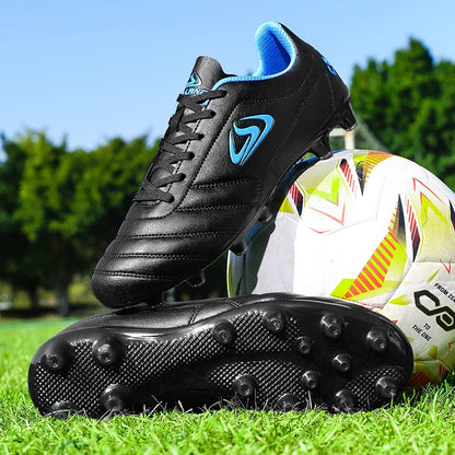 New Men Football Boots Futsal Soccer Shoes TF FG Grass Cleats Comfortable Outdoor Training Shoes Match Breathable Sport Indoor