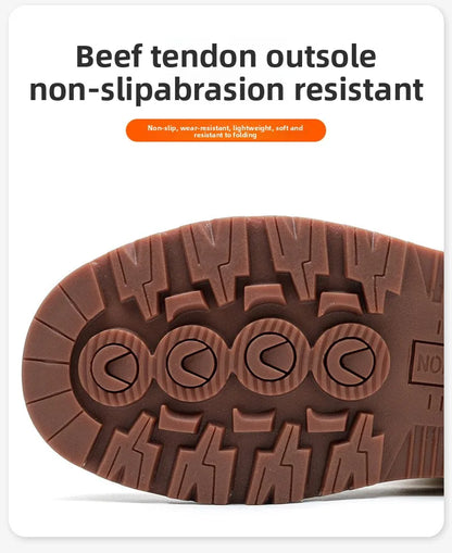 Four Season Labor Protection Shoes Anti Smashing Anti Piercing Steel ToeCap Anti Slip SafetyShoesWear-resistant Protective Shoes