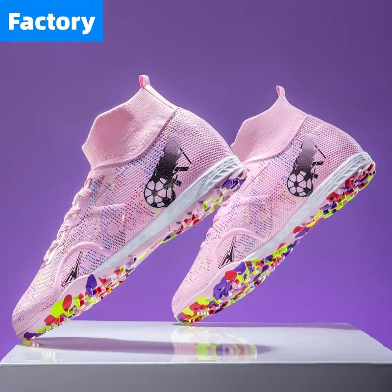 Professional Football Boots Men Soccer Shoes Society Football Cleats Ultralight Training Soccer Sneakers Men Outdoor Sports Shoe