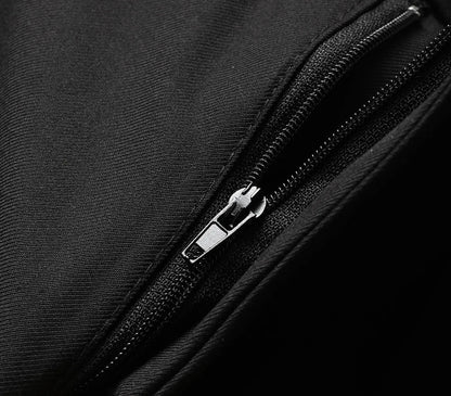 Men's White High-End Suit Two-Piece Suit Four Seasons Business Formal Wear Anti-Wrinkle Non-Stick Wool Suit Workplace Work Cloth