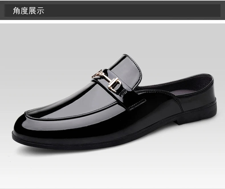 Men's shoes four seasonal new fashion outdoor leather shoes comfortable soft soles non slip lightweight plus size casual shoes