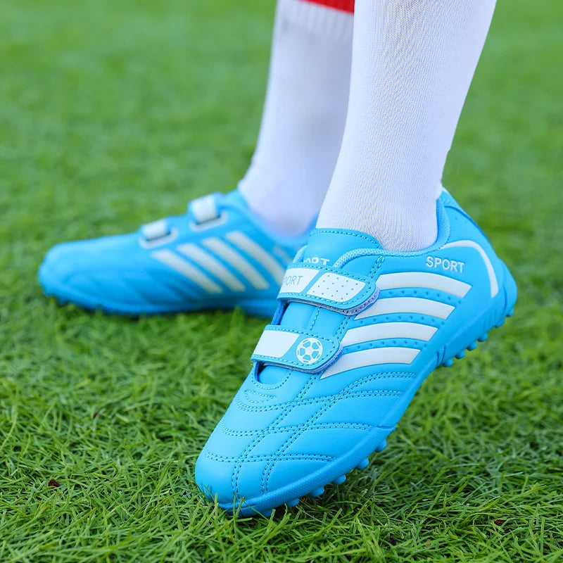 Hot Sale Children Soccer Shoes Cheap Football Cleats Training Football Boots Kids Boy Futsal Turf Sneakers zapatos de fútbol